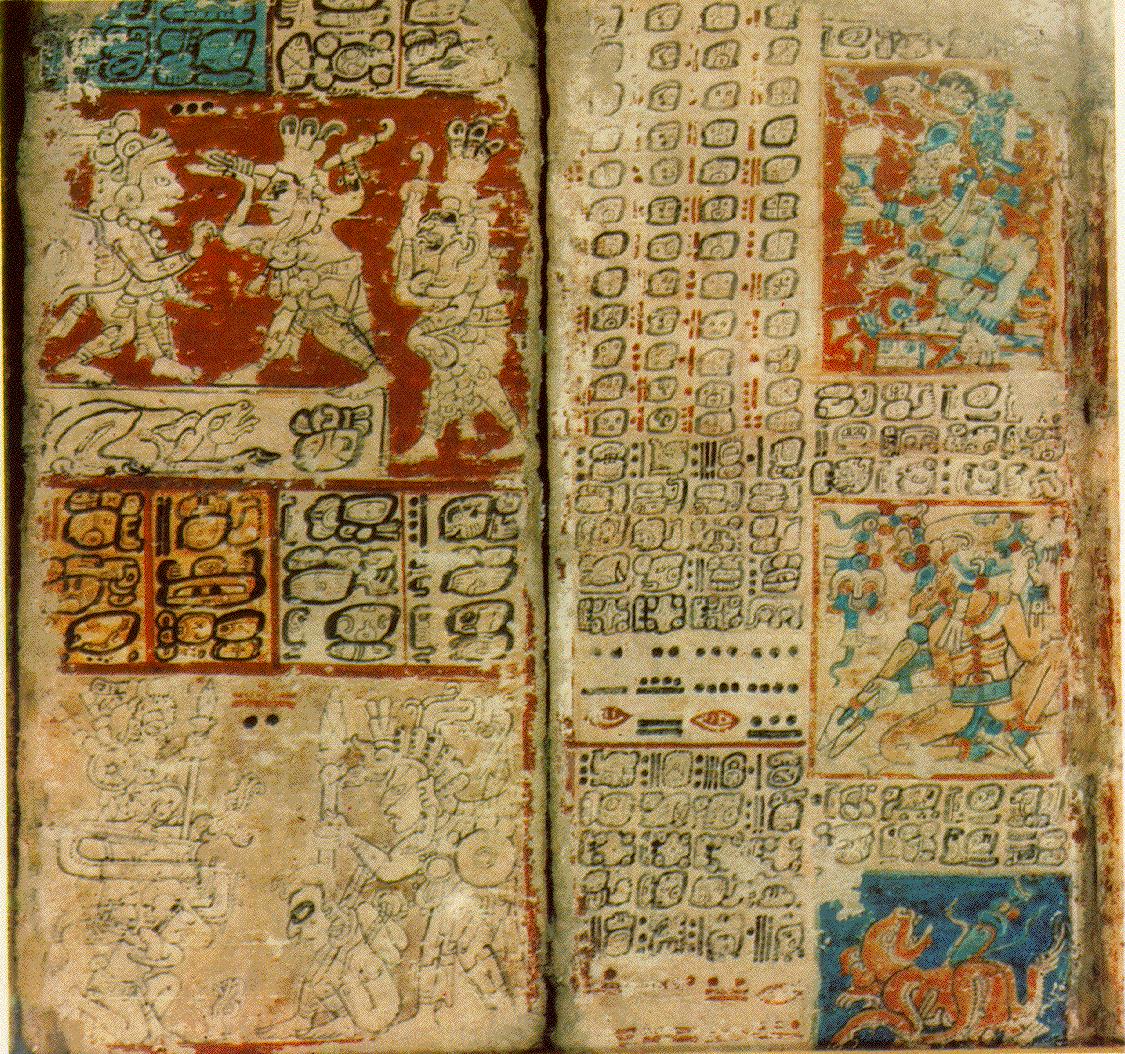 dresden codex sample page