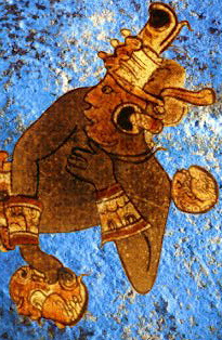 Maya Blue color background